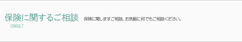 保険の相談